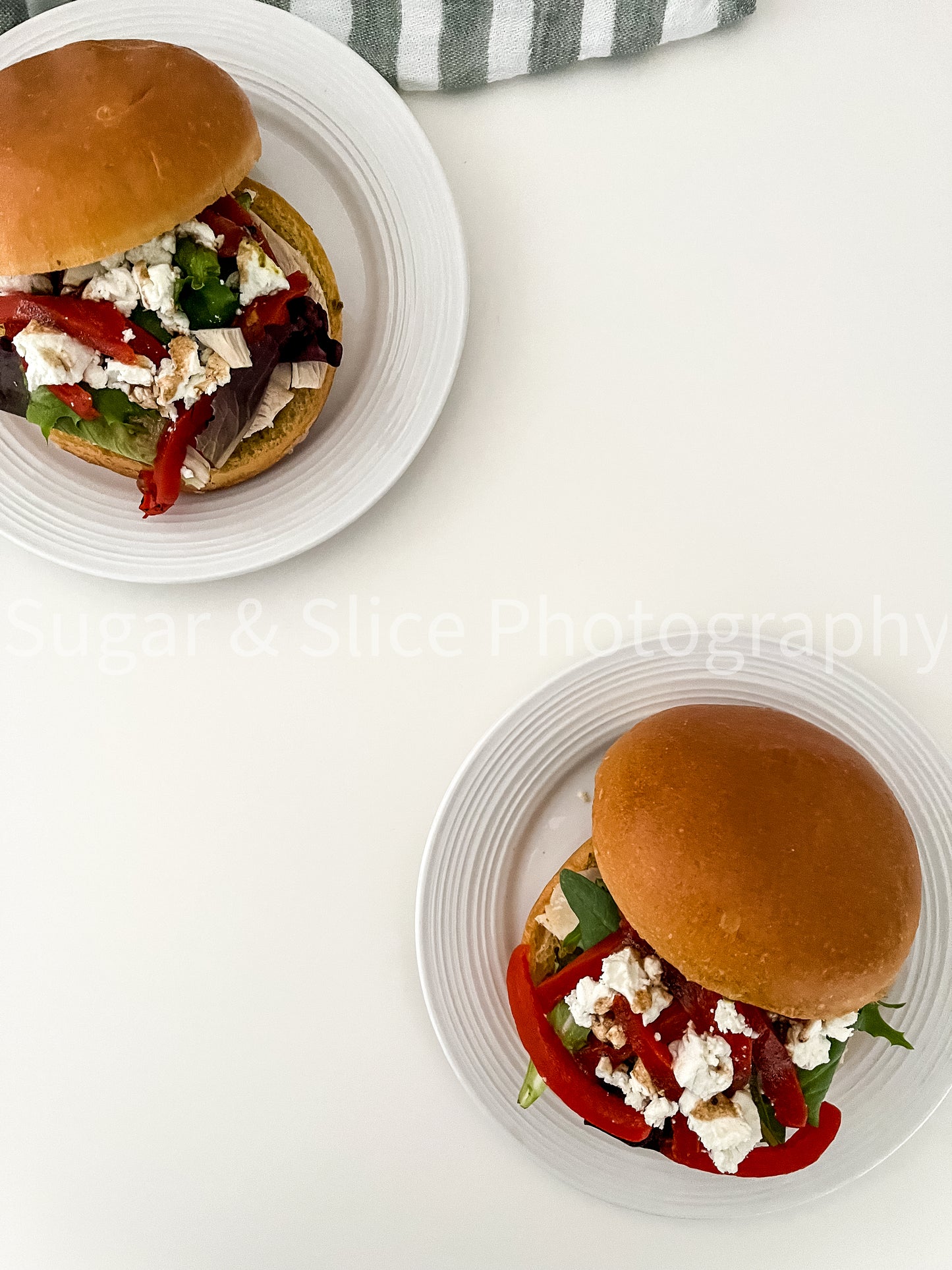 Mediterranean Chicken Sandwich on White