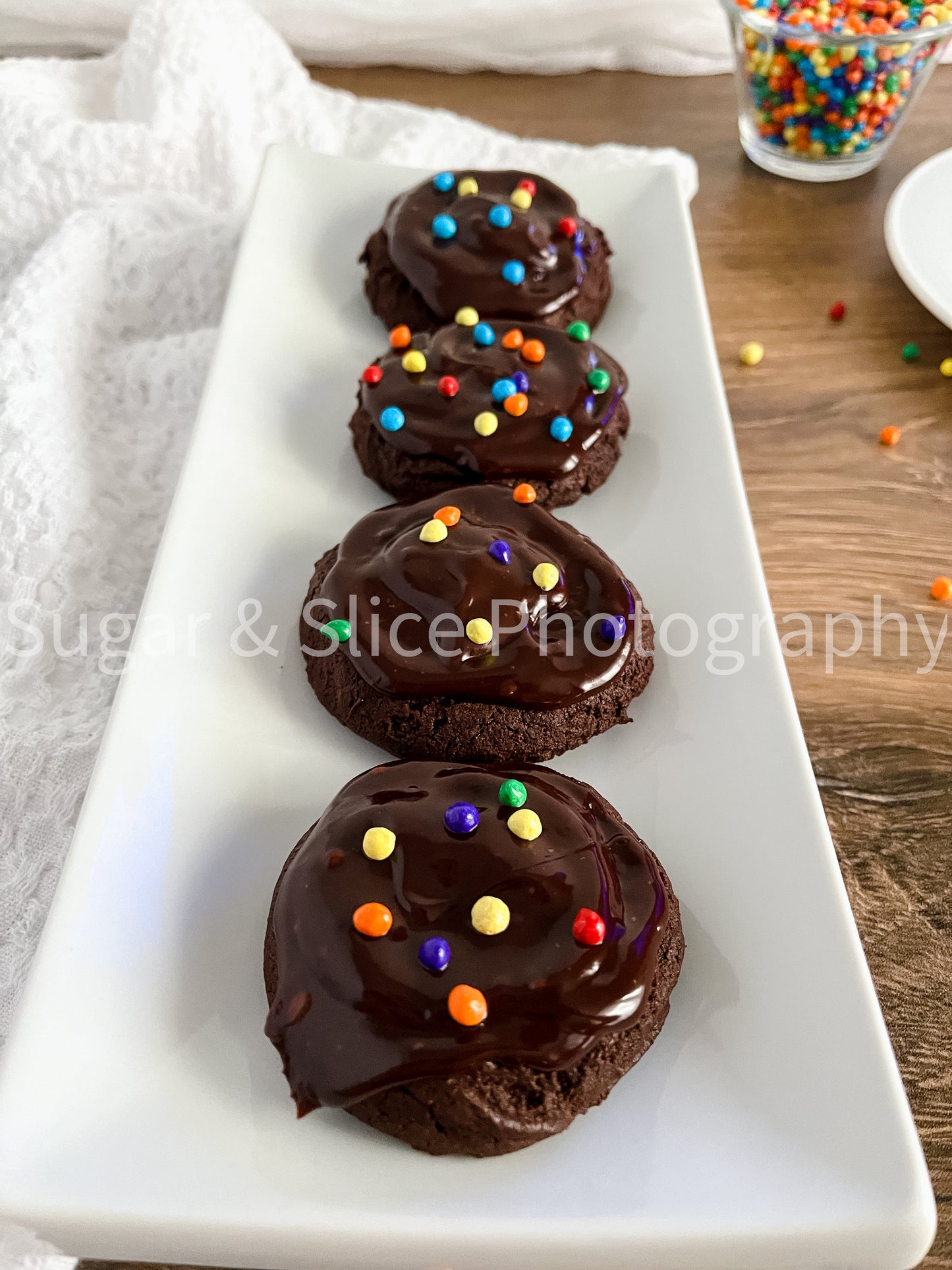 Copycat Cosmic Brownie Cookies on Russian Oak