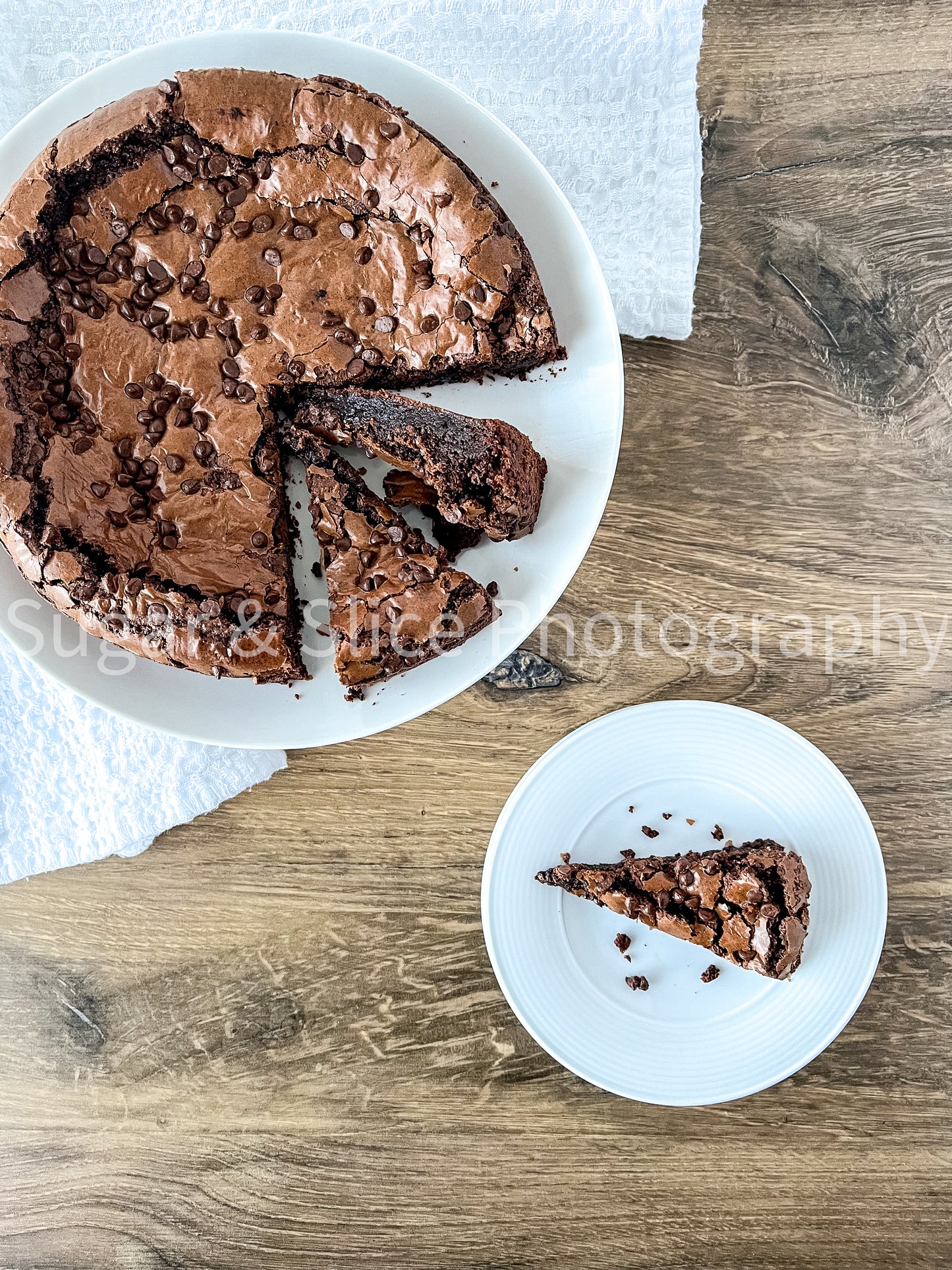 Gluten Free Brownies on Russian Oak