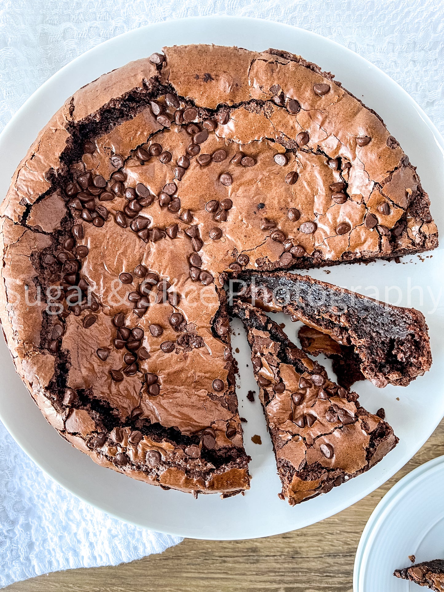 Gluten Free Brownies on Russian Oak