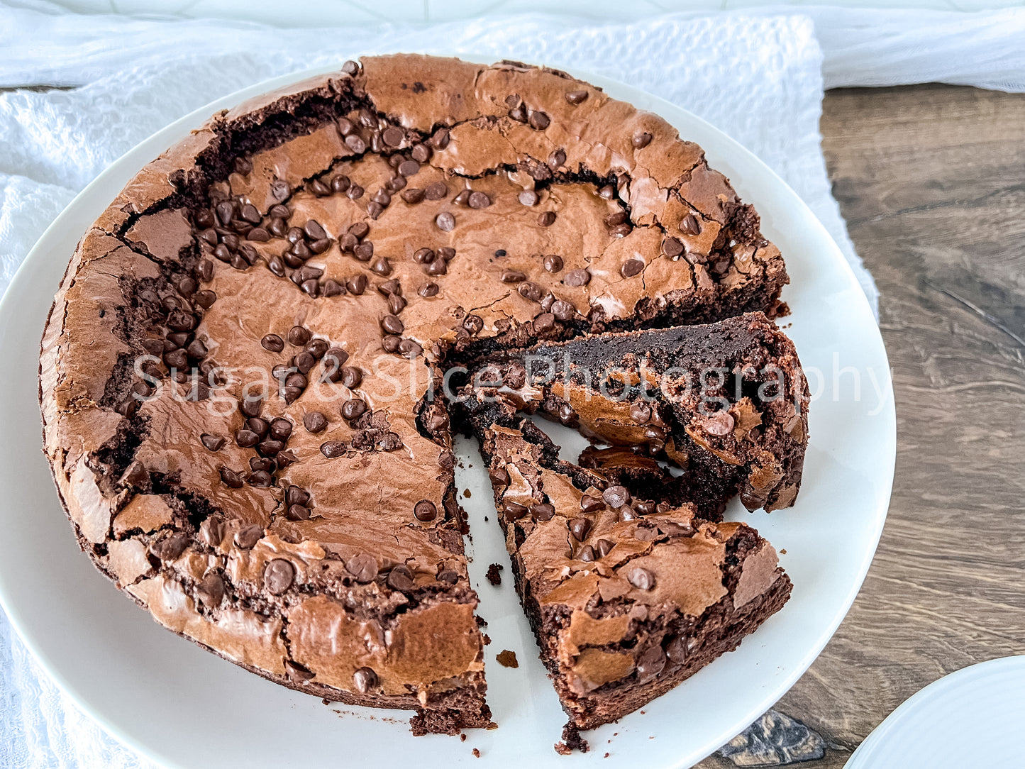 Gluten Free Brownies on Russian Oak