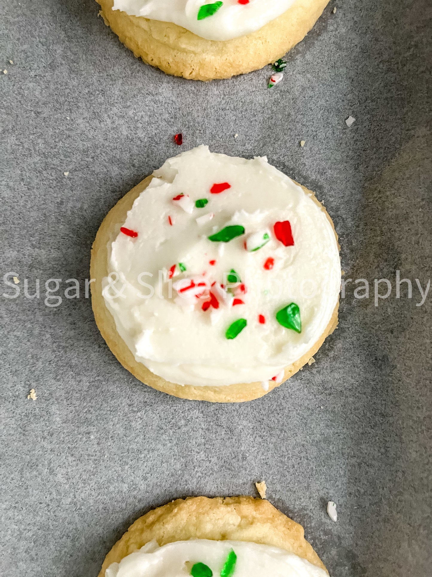 Peppermint Shortbread- Black Slate