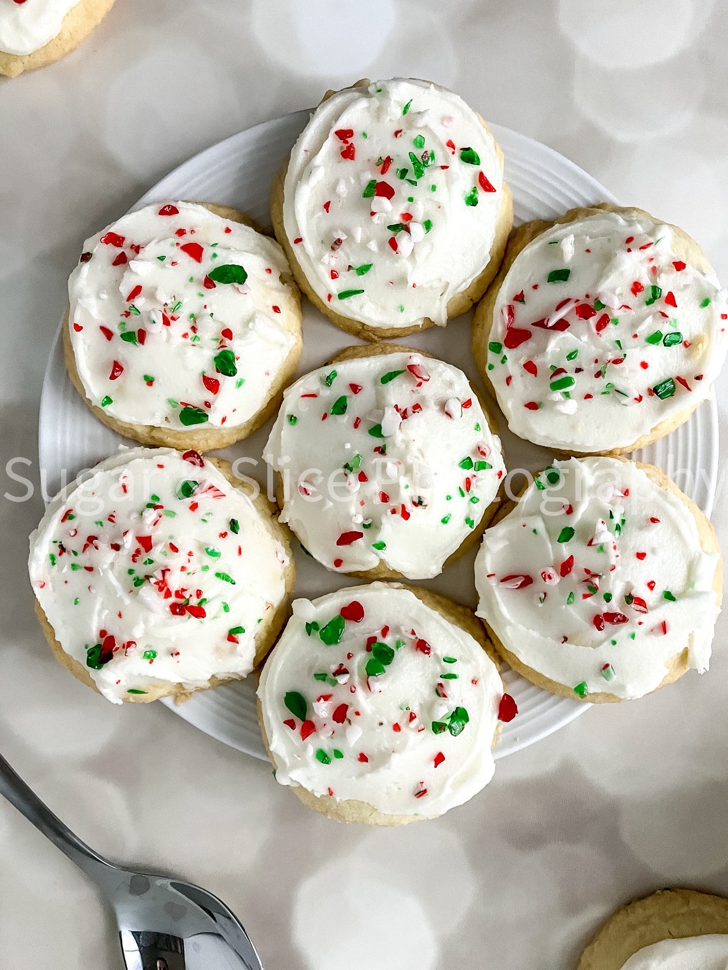 Peppermint Shortbread- Lilac Ash Bokeh