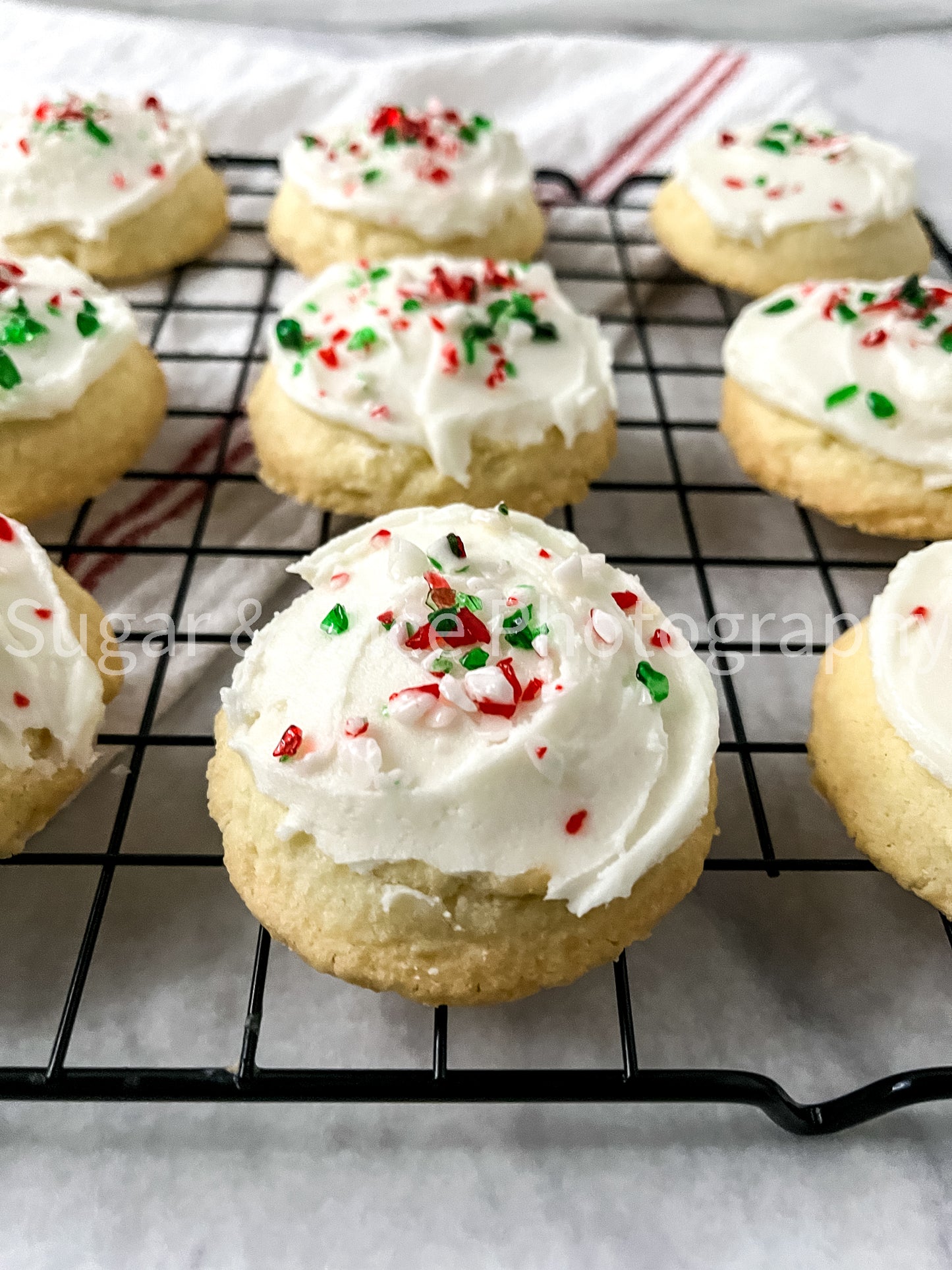 Peppermint Shortbread- Marble