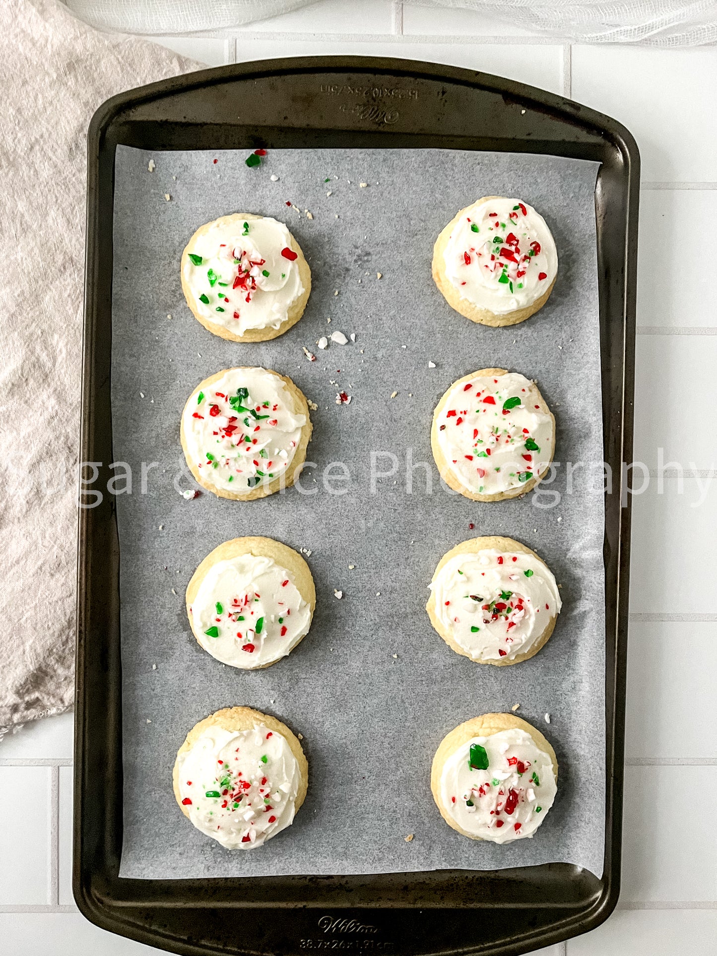 Peppermint Shortbread- Ceramic Subway Tile