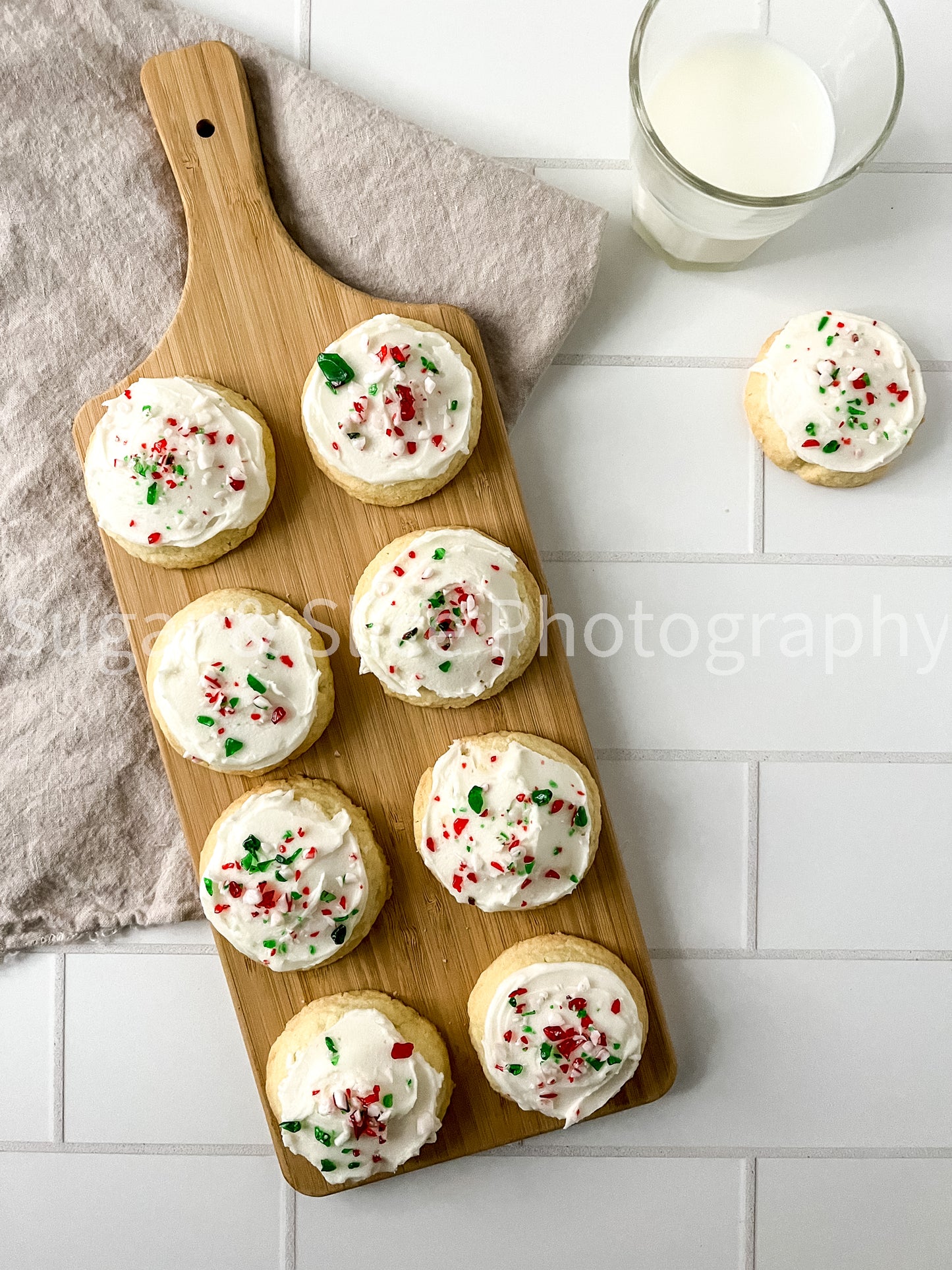 Peppermint Shortbread- Ceramic Subway Tile