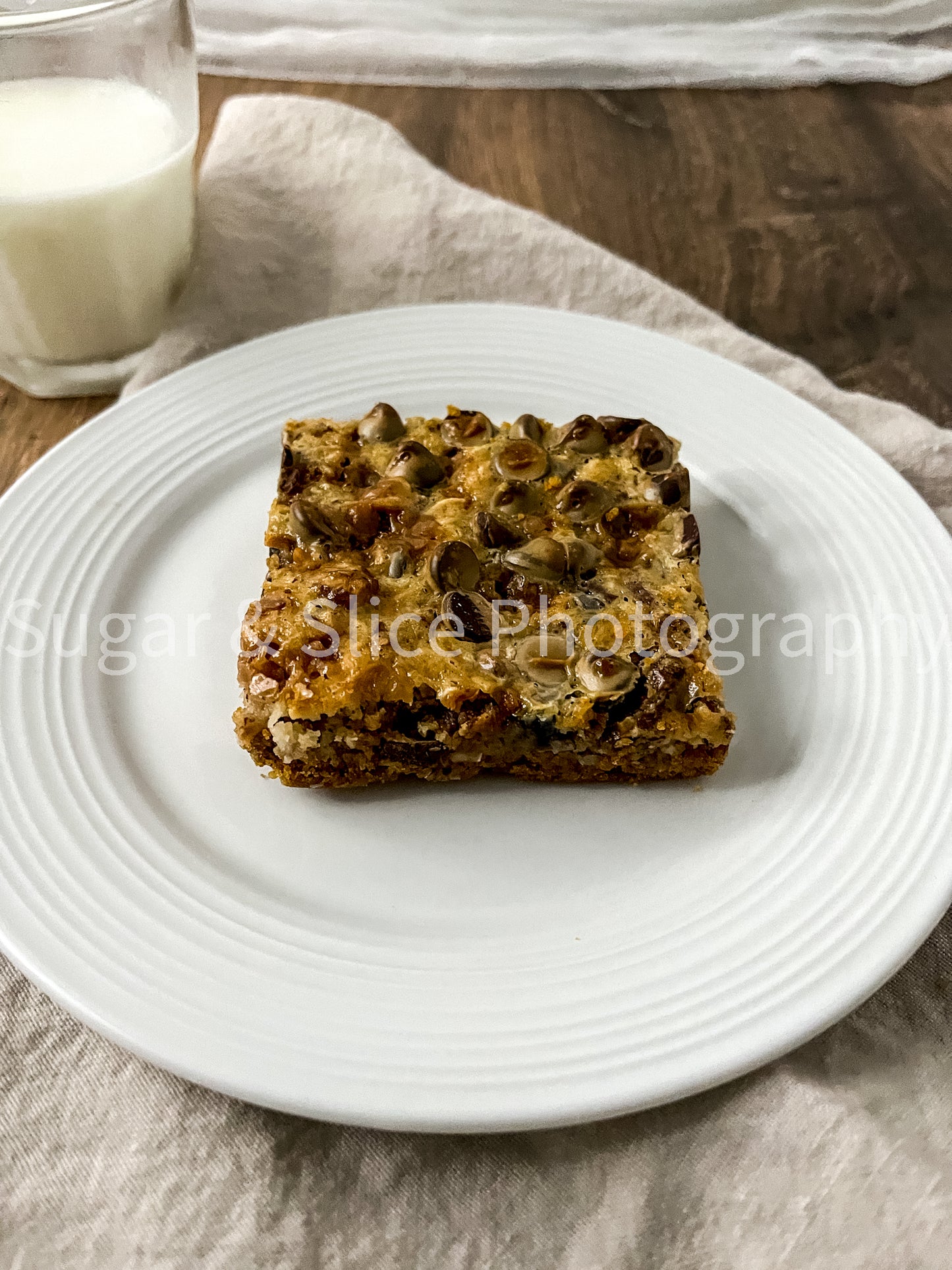 Magic Toffee Bars on Russian Oak