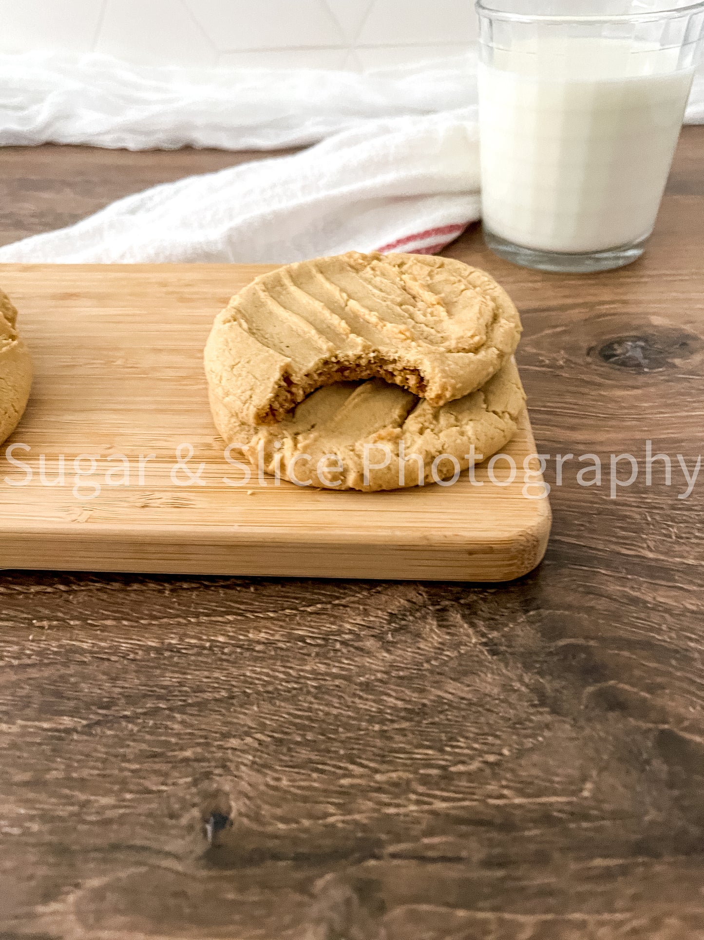 Peanut Butter Cookies on Russian Oak